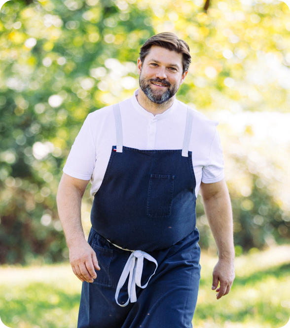 Portrait du chef étoilé Thierry Schwartz 